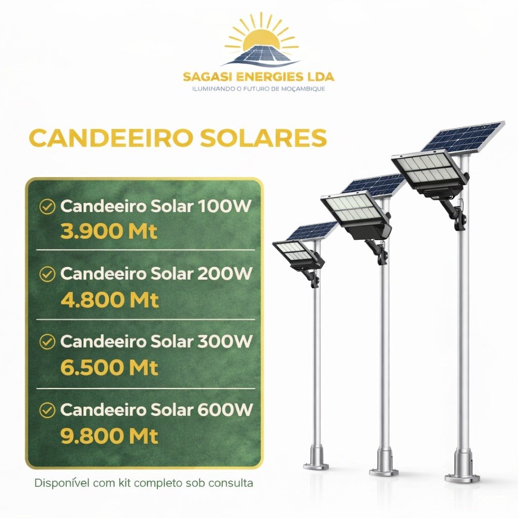 Candeeiros Solares